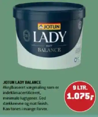 XL-BYG JOTUN LADY BALANCE tilbud