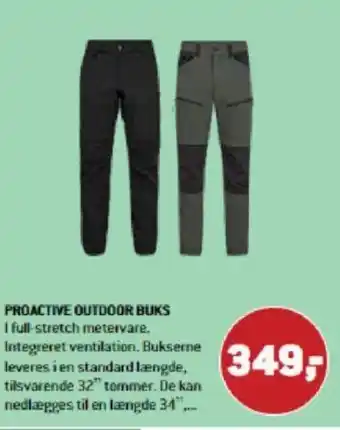 XL-BYG PROACTIVE OUTDOOR BUKS tilbud
