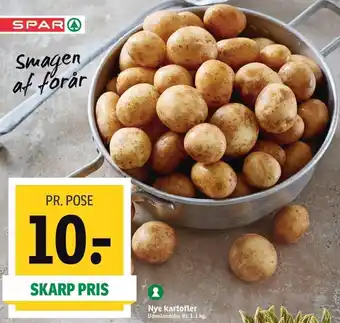 SPAR Nye Kartofler 1.1 Kg tilbud