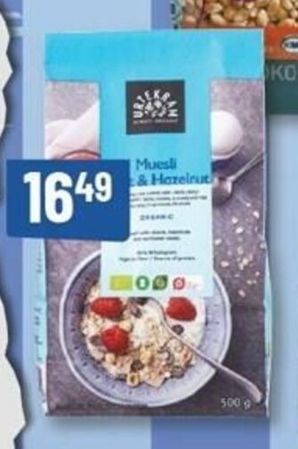 Løvbjerg Muesli Spelt & Hazelnut 500g tilbud