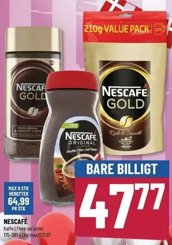 Løvbjerg Nescafé 300g tilbud