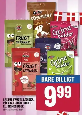 Løvbjerg Castus Frugtstænger, Pålæg, Frugtfiduser El. Grinebidder 55-192g tilbud