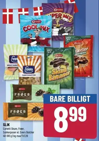 Løvbjerg Slik 48-100g tilbud