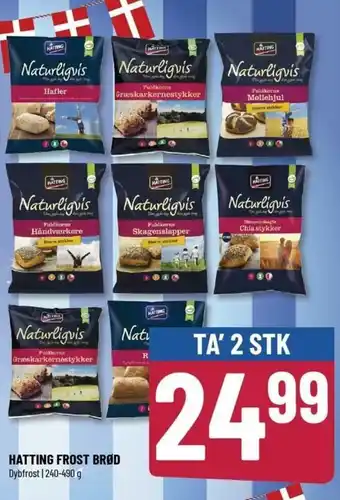 Løvbjerg Hatting Frost Brød 240-490g tilbud