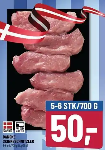 Løvbjerg Danske Skinkeschnitzler 700g tilbud