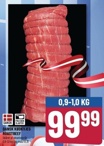 Løvbjerg Dansk Kødkvæg Roastbeef tilbud