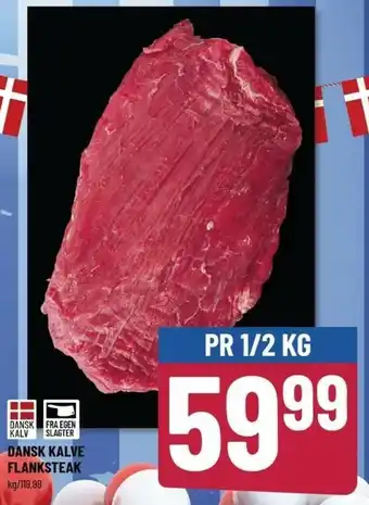 Løvbjerg Dansk Kalve Flaksteak tilbud