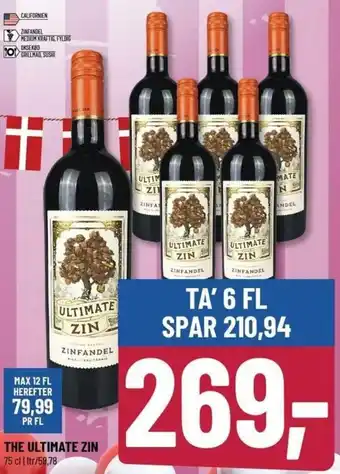 Løvbjerg The Ultimate Zin 75 cl tilbud