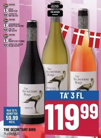 Løvbjerg The Secretary Bird 75cl tilbud