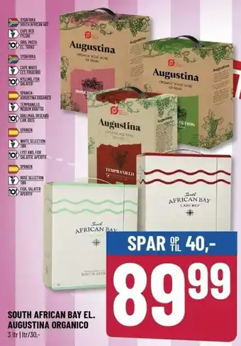 South African Bay El. Augustina Organico 3 Ltr