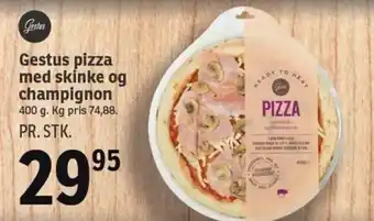 SPAR Gestur Pizza Med Skinke Og Champignon 400g tilbud