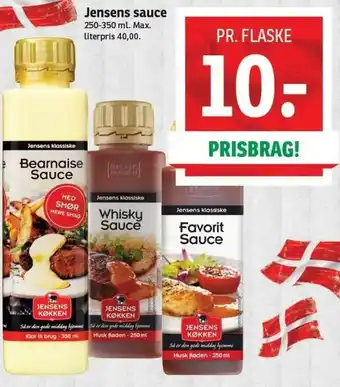 SPAR Jensens Sauce 250-350ml tilbud