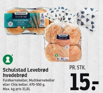 SPAR Schulstad Levebrød Hvedebrød tilbud