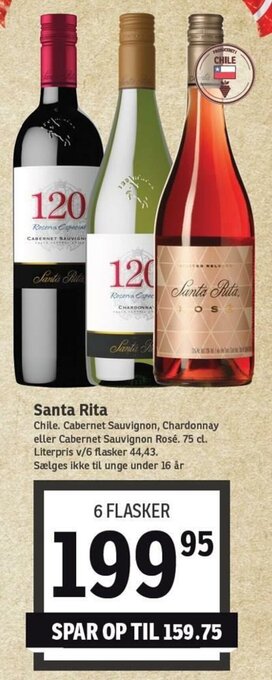SPAR Santa Rita tilbud