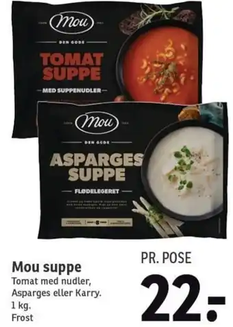 SPAR Mou Suppe 1Kg tilbud