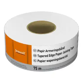 jem & fix Fermacell papirarmeringsbånd 53 mm x 75 meter tilbud