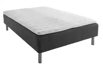 Ilva Nocturne solid 1000 inkl. 4 cm classic topmadras, 140 x 200 cm boksmadras tilbud