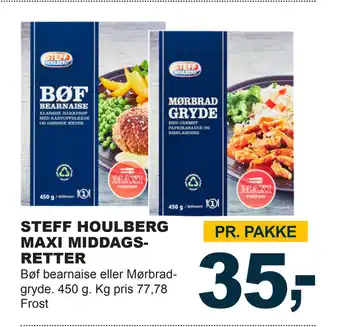 Let-Køb Steff houlberg maxi middagsretter tilbud