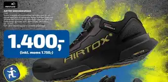 Davidsen AIRTOX SIKKERHEDSSKO tilbud
