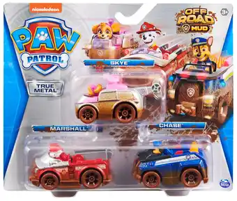 Harald Nyborg Paw patrol movie metalkøretøjer 3 stk tilbud