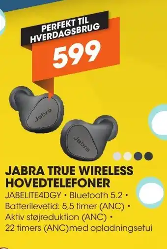 Expert JABRA TRUE WIRELESS HOVEDTELEFONER tilbud