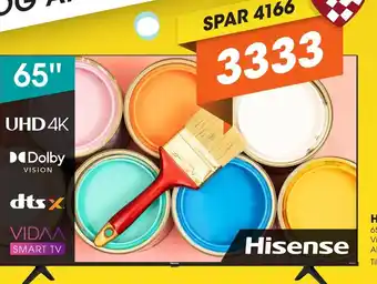 Expert HISENSE 65" 4K LED TV 65A6BG tilbud