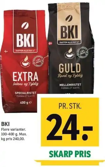 SPAR BKI 100-400g. tilbud