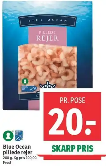 Blue Ocean Pillede Rejer 200 g.