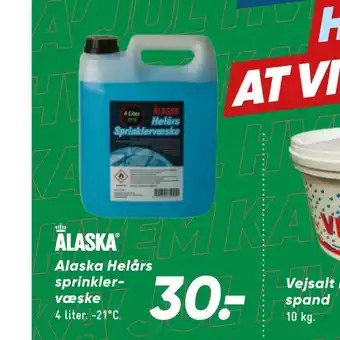 Alaska helårs sprinklervæske