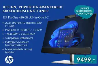 CBC Hp proone 440 g9 all-in-one pc tilbud