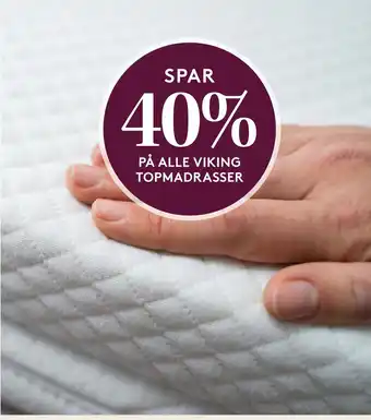SENG Viking hightex topmadras tilbud