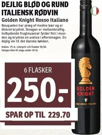 SPAR Dejlig Blod Og Rund Italiensk Rodvin tilbud
