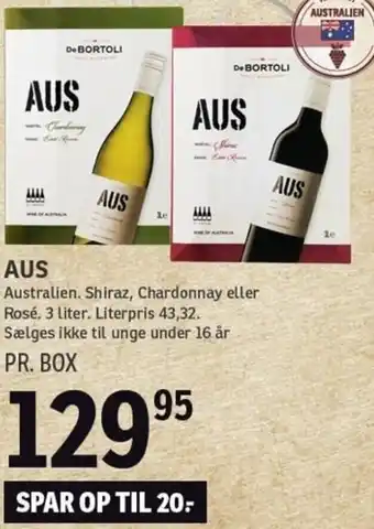 SPAR Aus 3 Liter tilbud