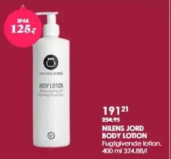 Matas NILENS JORD BODY LOTION tilbud