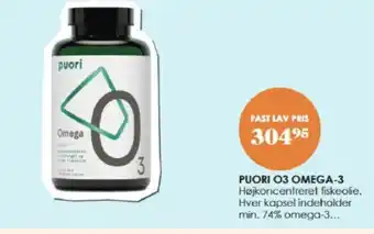 Matas PUORI 03 OMEGA-3 tilbud