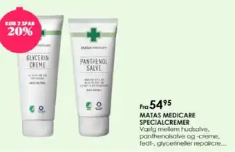 MATAS MEDICARE SPECIALCREMER