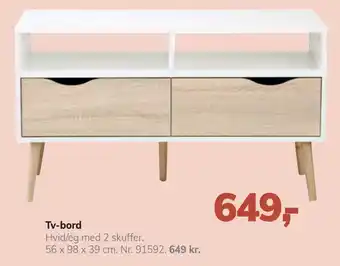 Daells Bolighus Tv-bord tilbud