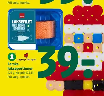 Coop 365 Ferske lakseportioner tilbud