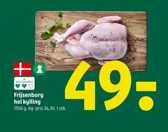 Coop 365 Frijsenborg hel kylling tilbud