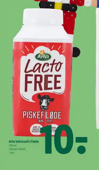 Coop 365 Arla laktosefri fløde tilbud