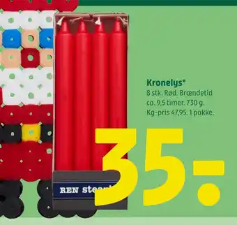 Coop 365 Kronelys tilbud