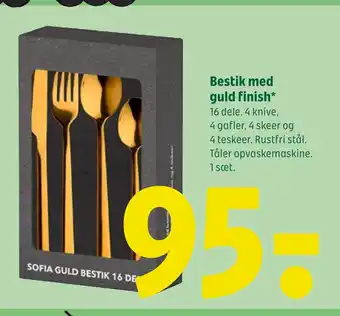 Coop 365 Bestik med guld finish tilbud