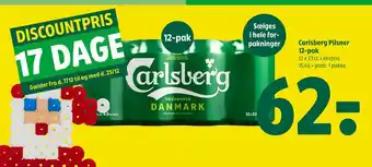 Carlsberg pilsner 12-pak