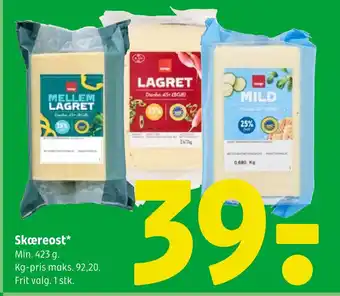 Coop 365 Skæreost tilbud