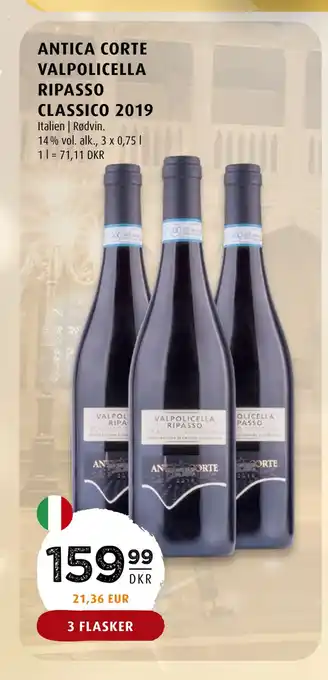 Scandinavian Park Antica corte valpolicella ripasso classico 2019 tilbud