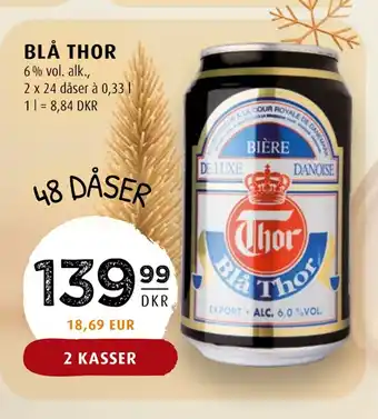 Scandinavian Park Blå thor tilbud