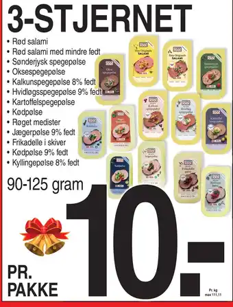 3-stjernet