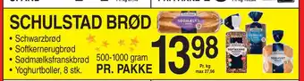 ABC Lavpris Schulstad brød tilbud