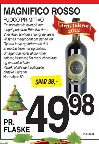 ABC Lavpris Magnifico rosso tilbud