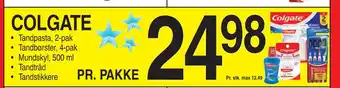 ABC Lavpris Colgate tilbud